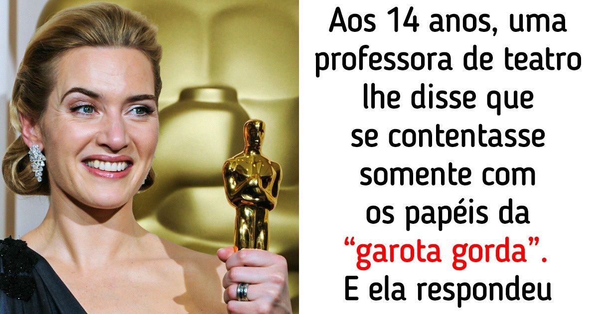 12 Fatos sobre Kate Winslet, a atriz que ouviu que nunca se tornaria uma estrela de verdade 12 Fatos sobre Kate Winslet, a atriz que ouviu que nunca se tornaria uma estrela de verdade