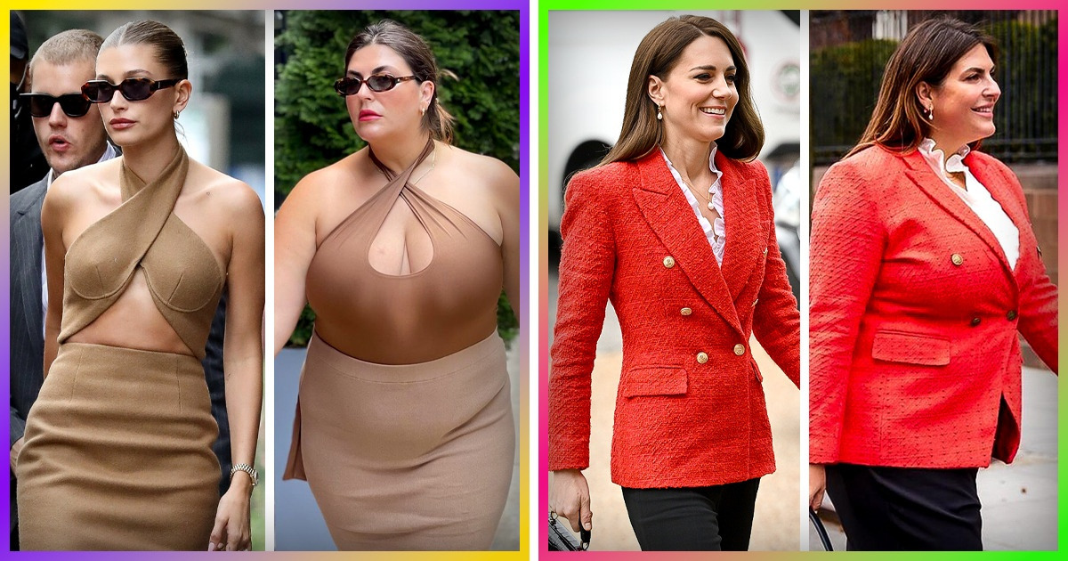 Garota recria figurinos de famosas e prova que não precisa ser magra para ter pose e estilo Garota recria figurinos de famosas e prova que não precisa ser magra para ter pose e estilo
