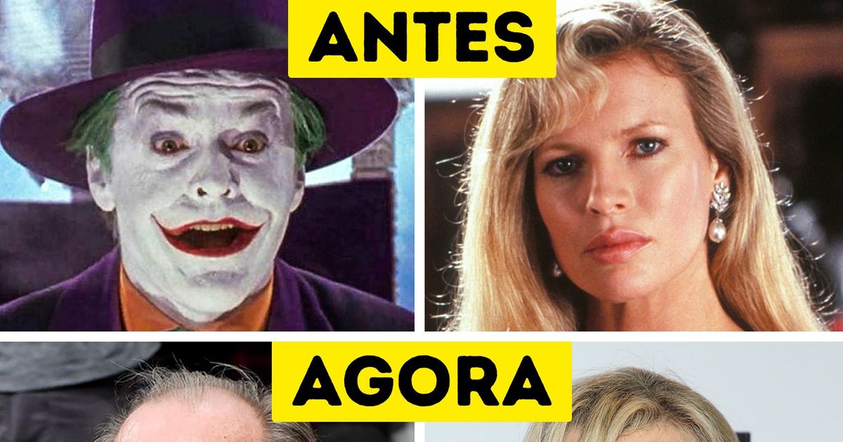 Como estão os protagonistas da saga Batman dos anos 1990