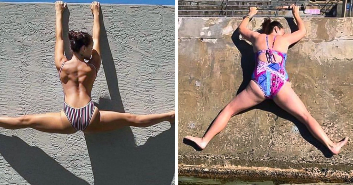 15 Pessoas tentaram refazer fotos do Instagram, mas a realidade foi outra! 15 Pessoas tentaram refazer fotos do Instagram, mas a realidade foi outra!