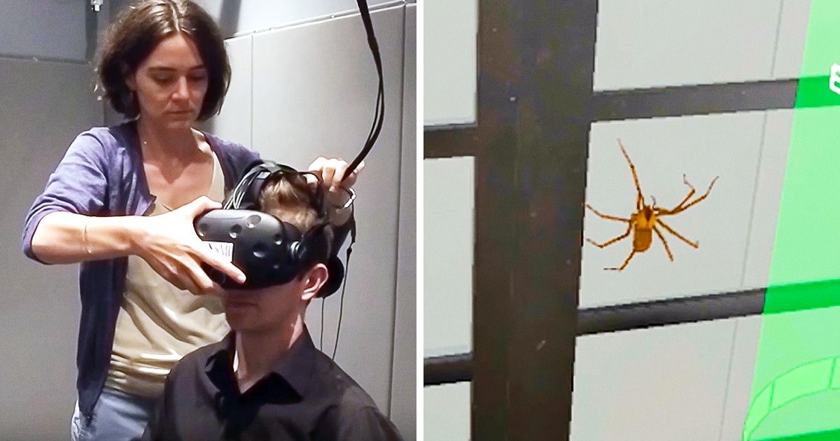 Segundo estudos, a realidade virtual pode curar algumas fobias Segundo estudos, a realidade virtual pode curar algumas fobias