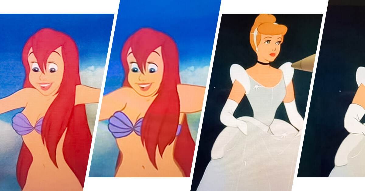 Artista viraliza ao mostrar princesas da Disney com dimensões corporais mais realistas Artista viraliza ao mostrar princesas da Disney com dimensões corporais mais realistas