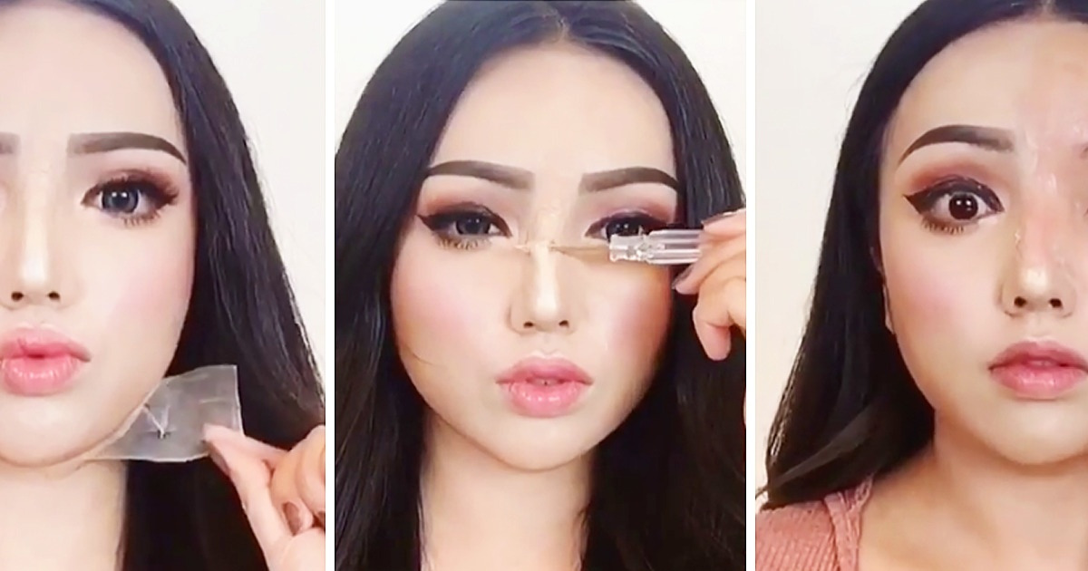7 Truques de maquiagem que deixam as mulheres asiáticas irreconhecíveis 7 Truques de maquiagem que deixam as mulheres asiáticas irreconhecíveis