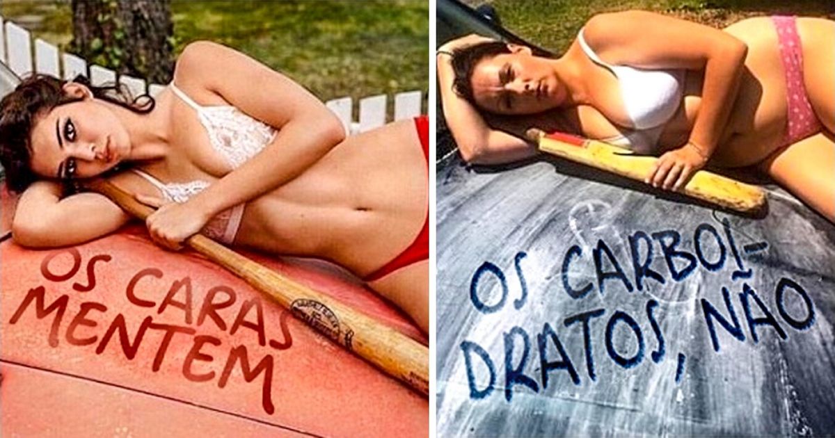 Australiana faz paródias de fotos de celebridades Australiana faz paródias de fotos de celebridades