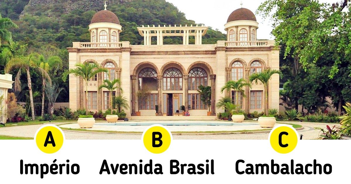 Teste: Você consegue se lembrar de quais novelas são estes 16 cenários?