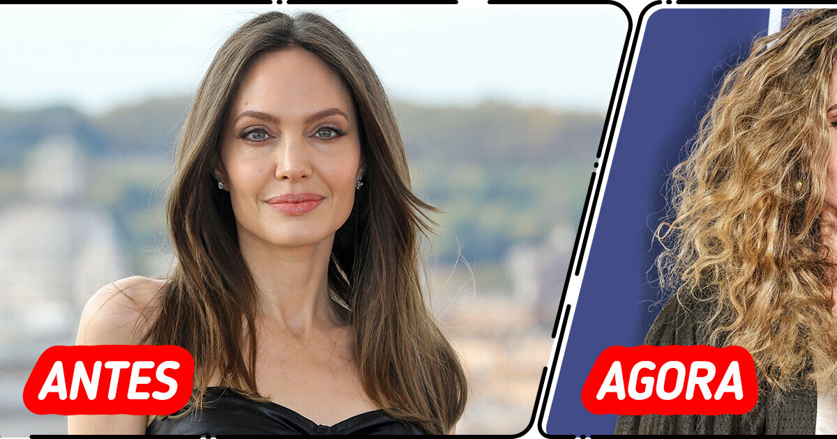 Fãs reagem ao novo visual de Angelina Jolie, que surgiu com aparência considerada mais envelhecida Fãs reagem ao novo visual de Angelina Jolie, que surgiu com aparência considerada mais envelhecida