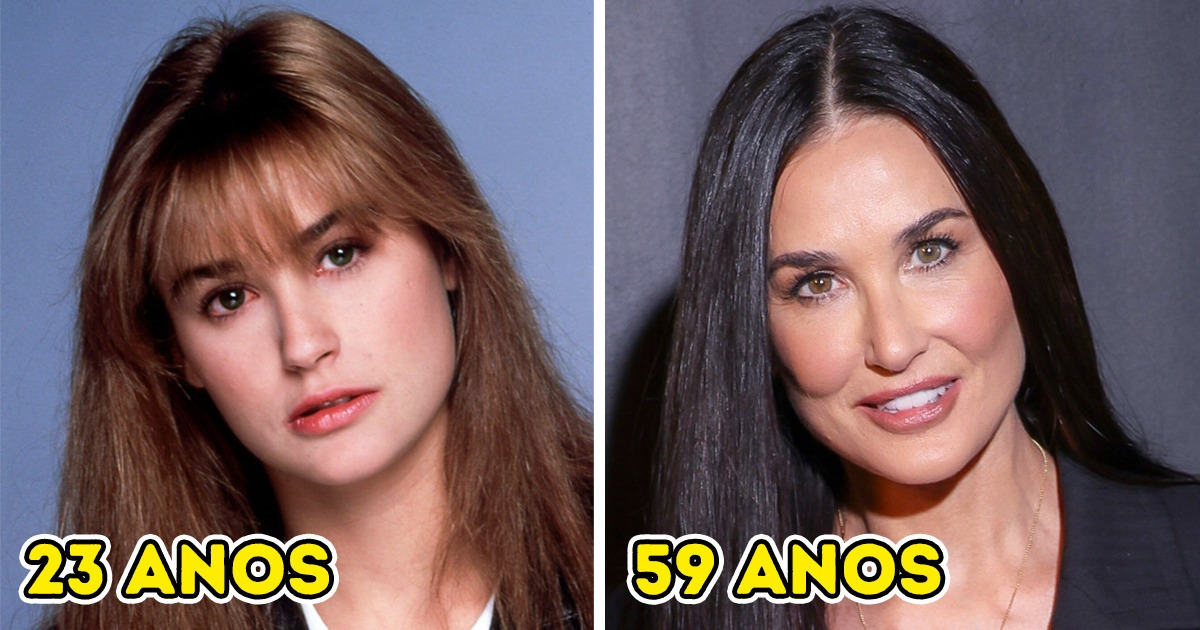 15 Estrelas que não aparentam a idade atual 15 Estrelas que não aparentam a idade atual