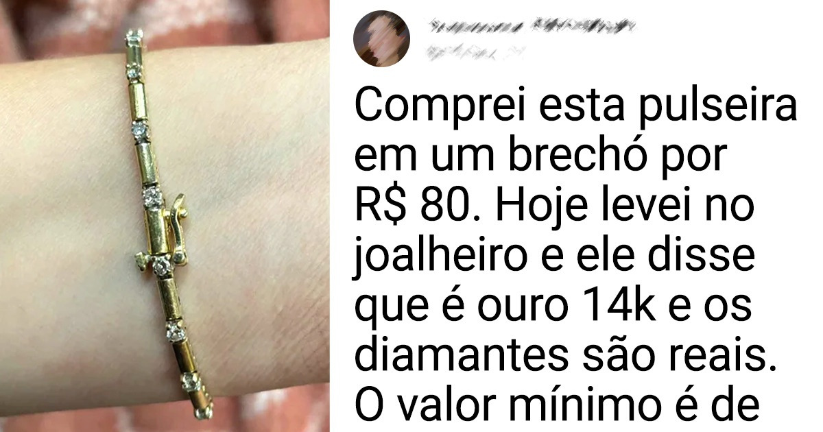 20+ Pessoas que deram uma passadinha em brechós e acabaram levando algo impressionante por uma pechincha