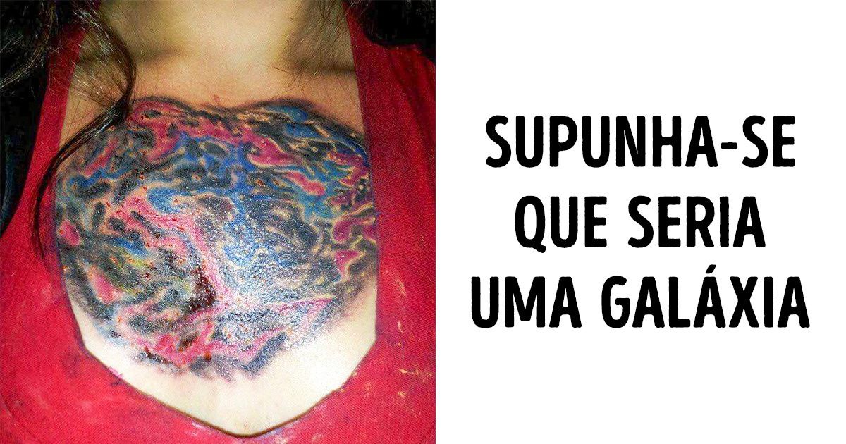 20 Tatuagens que ficaram bizarras