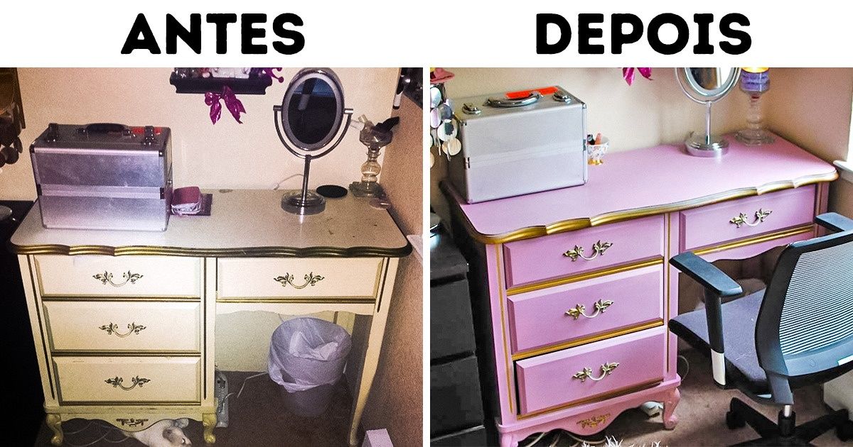 18 Dicas para restaurar e decorar objetos com pintura à base de giz 18 Dicas para restaurar e decorar objetos com pintura à base de giz