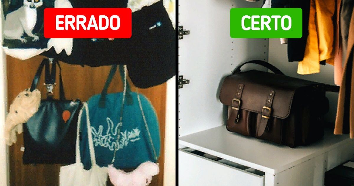 12 Dicas de como guardar roupas e acessórios para conservá-los por mais tempo 12 Dicas de como guardar roupas e acessórios para conservá-los por mais tempo