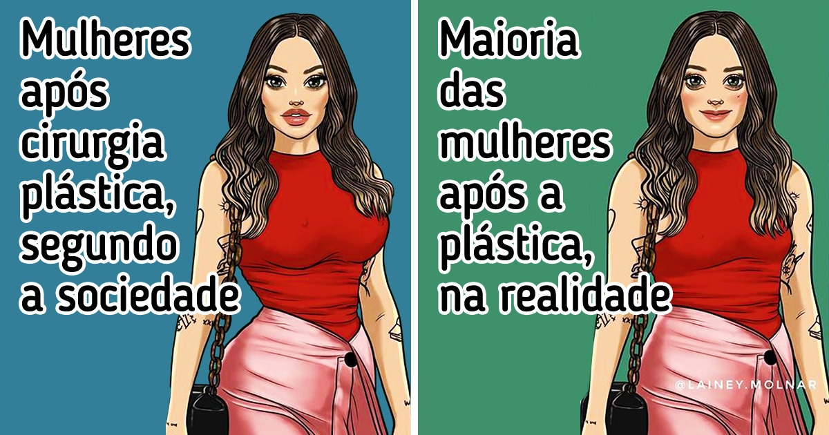 13 Ilustrações que jogam alguns dos estereótipos sobre mulheres no lixo 13 Ilustrações que jogam alguns dos estereótipos sobre mulheres no lixo