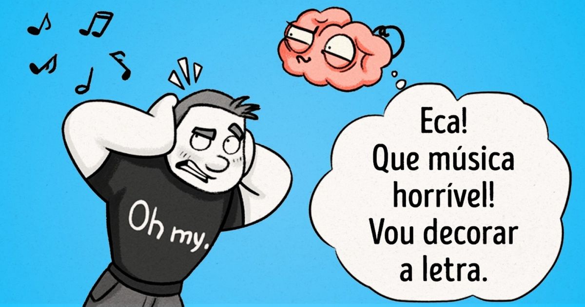 Ilustrações mostram que nosso cérebro tem vida própria