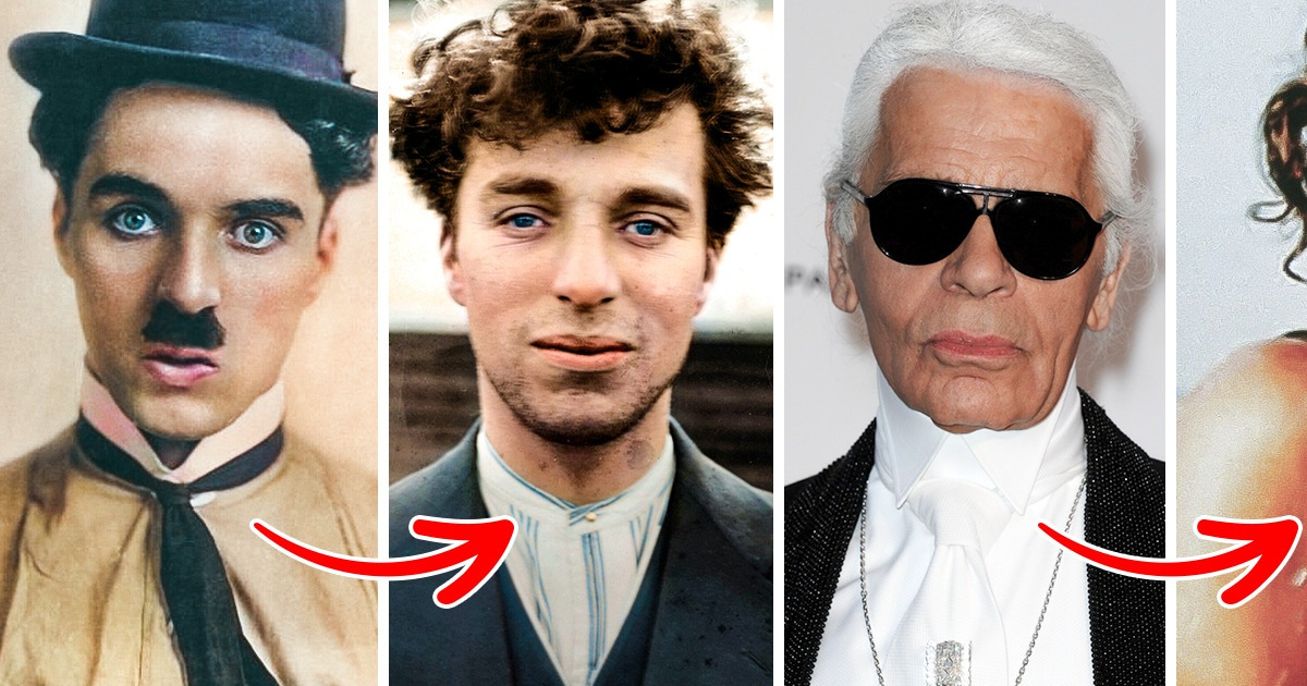 16 Fotos antigas de personalidades do passado vistas por poucos