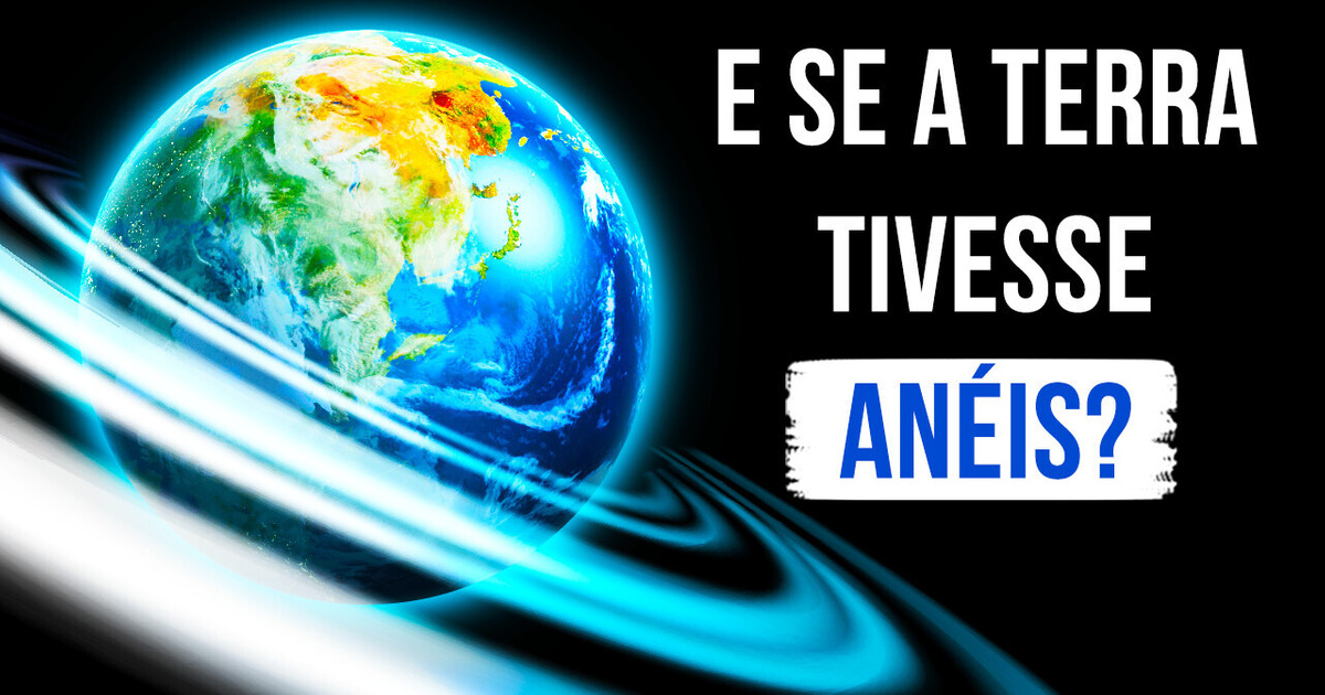 E se a Terra tivesse anéis como Saturno E se a Terra tivesse anéis como Saturno