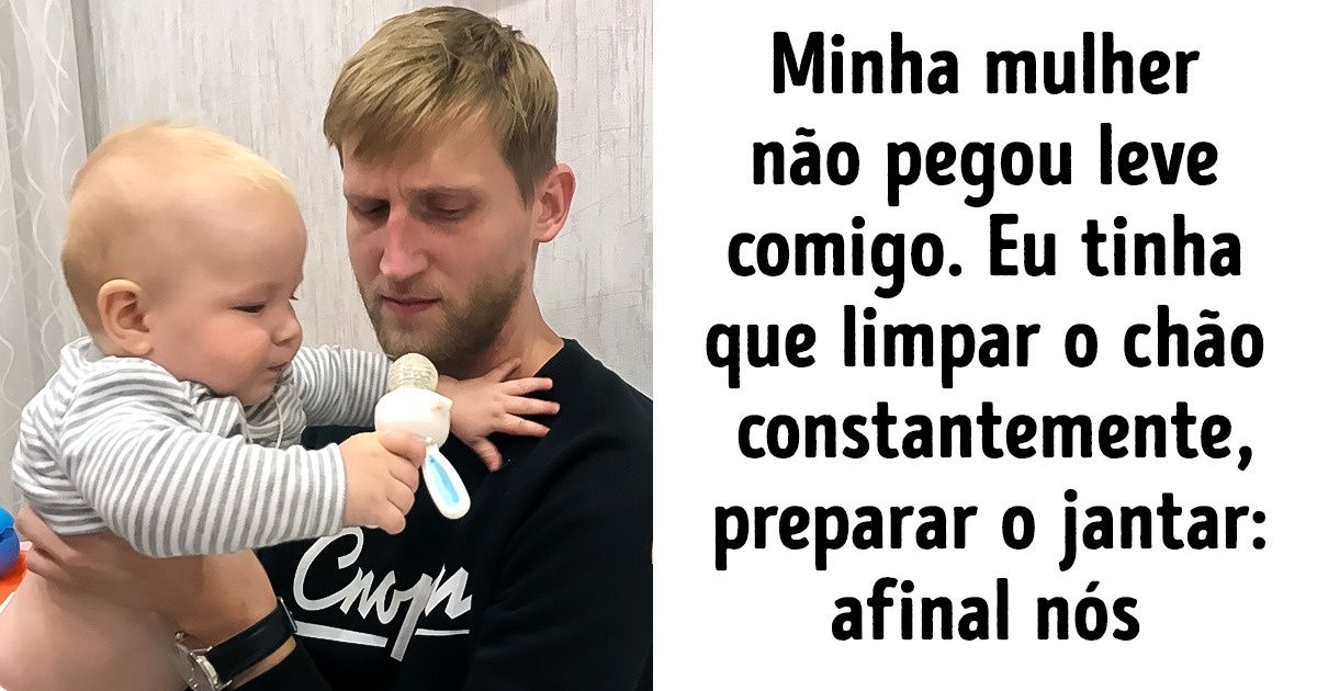 Verifiquei (por experiência própria) se um homem poderia arcar com as mesmas responsabilidades de uma mulher em licença maternidade Verifiquei (por experiência própria) se um homem poderia arcar com as mesmas responsabilidades de uma mulher em licença maternidade