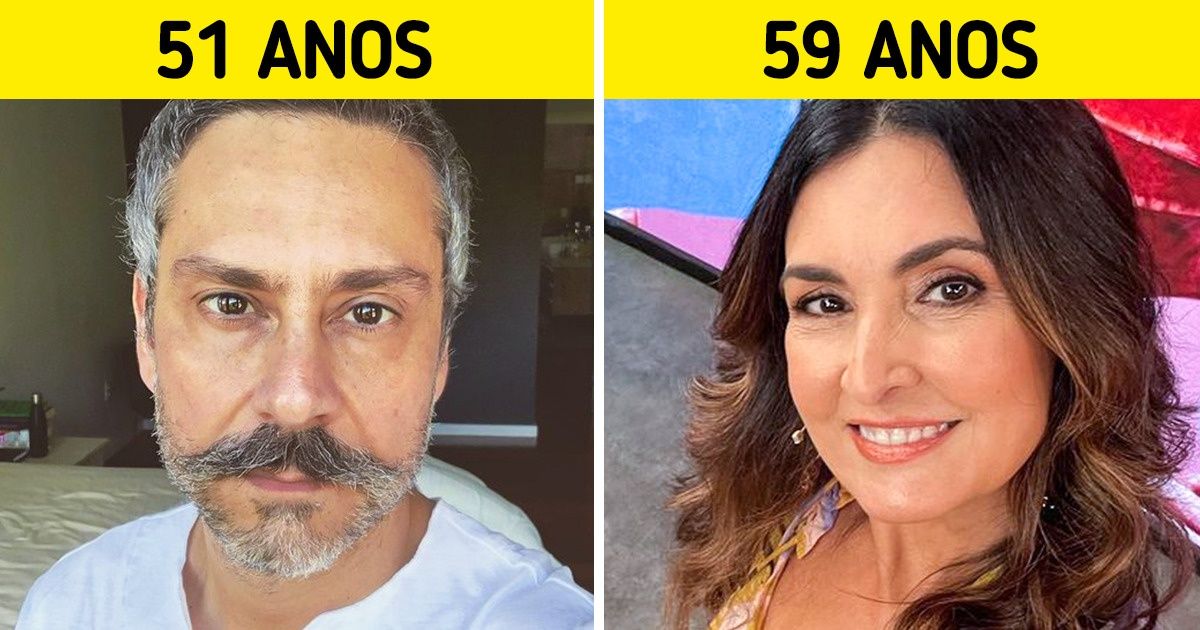 20 Celebridades brasileiras que passaram a marca dos 50 anos e não percebemos 20 Celebridades brasileiras que passaram a marca dos 50 anos e não percebemos