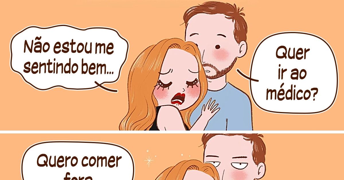 19 Quadrinhos bem-humorados sobre as pequenas peculiaridades do cotidiano das mulheres 19 Quadrinhos bem-humorados sobre as pequenas peculiaridades do cotidiano das mulheres