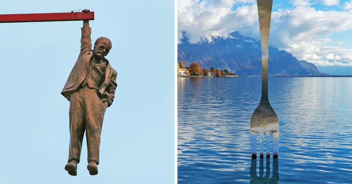 20 Monumentos bastante incomuns que se destacam pela originalidade e ousadia 20 Monumentos bastante incomuns que se destacam pela originalidade e ousadia