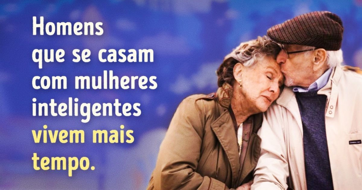 Homens casados com mulheres inteligentes vivem mais tempo