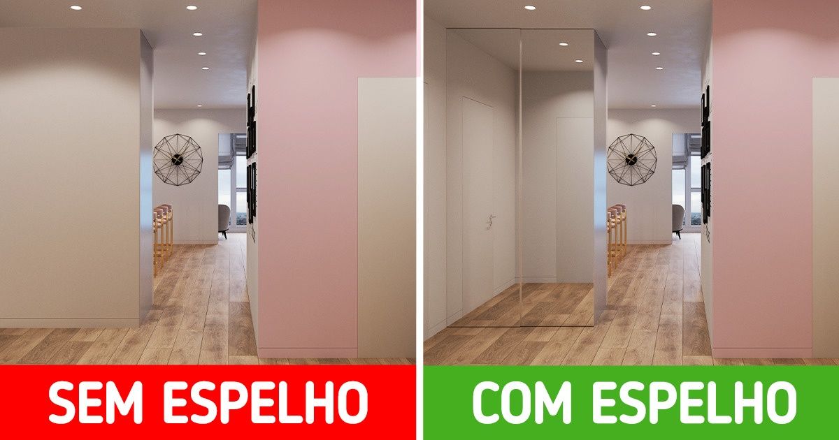 10 Dicas para ampliar e tirar o melhor proveito de um corredor de entrada