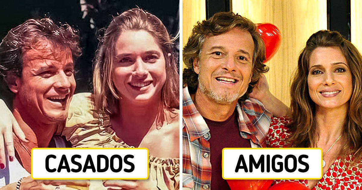 15 Casais famosos que terminaram a relação, mas continuaram grandes amigos