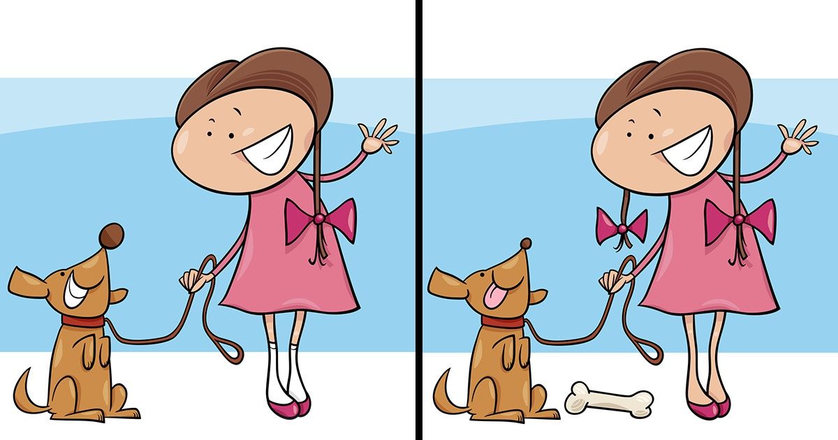 Teste sua visão encontrando as diferenças nestas 13 ilustrações (ideal para brincar com seus filhos)