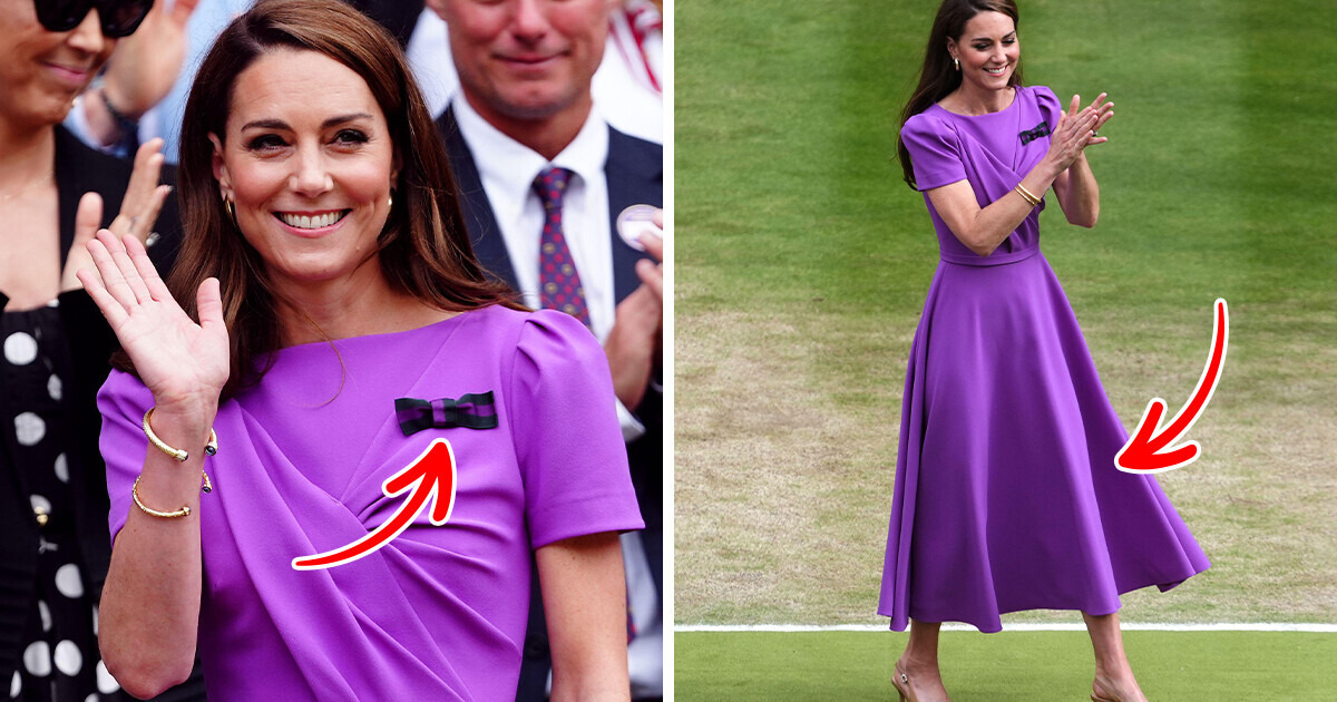 Vestido usado pela princesa Kate Middleton escondia uma mensagem subliminar Vestido usado pela princesa Kate Middleton escondia uma mensagem subliminar