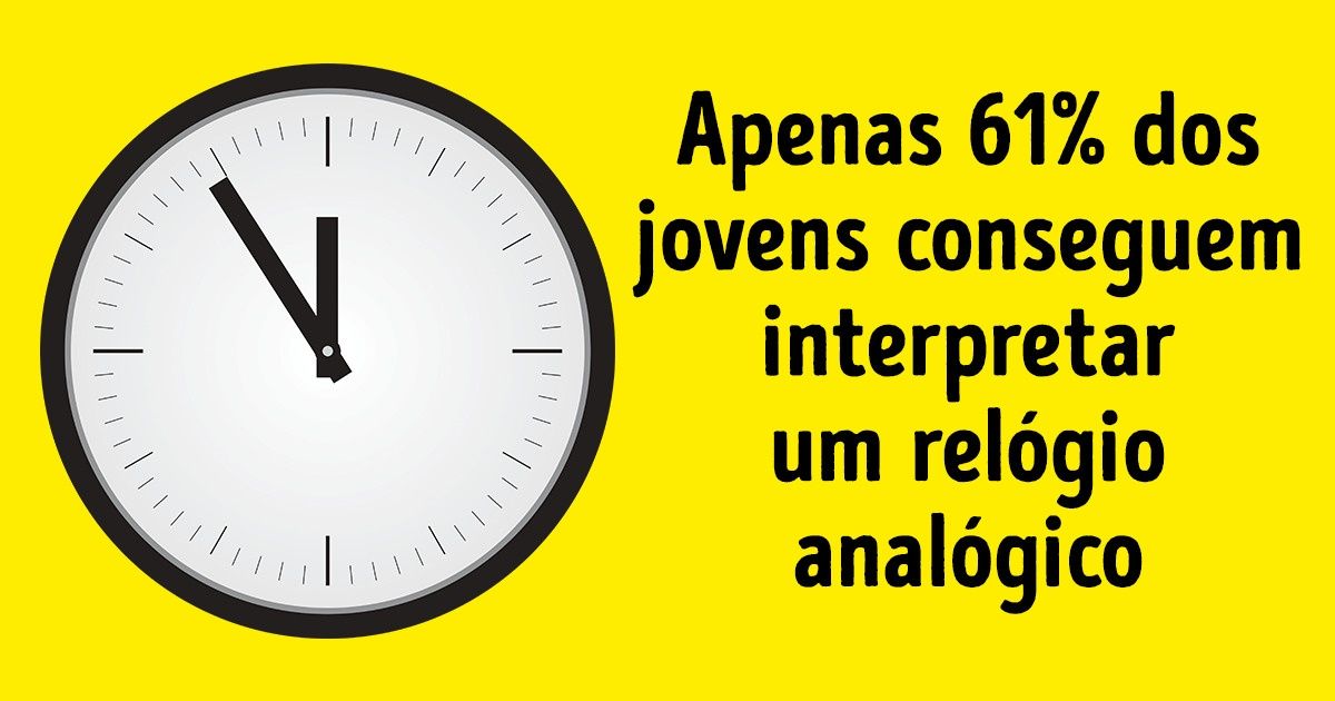 Habilidades que os jovens de hoje não têm