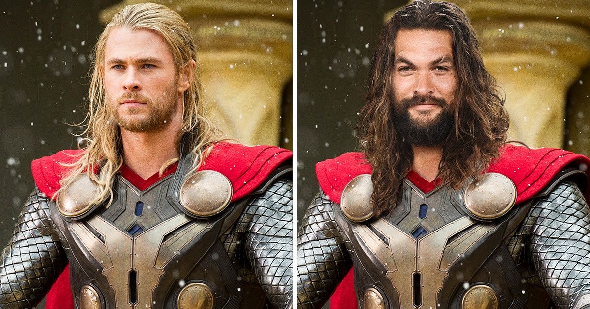 Imaginamos como seriam 12 super-heróis da Marvel e da DC se trocassem de papéis Imaginamos como seriam 12 super-heróis da Marvel e da DC se trocassem de papéis