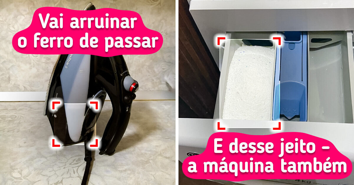 10+ Erros no uso de eletrodomésticos que podem reduzir sua vida útil 10+ Erros no uso de eletrodomésticos que podem reduzir sua vida útil