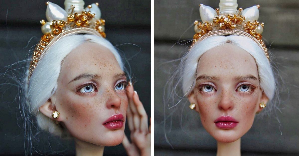 Artista cria bonecas com características humanas que podem confundir qualquer um Artista cria bonecas com características humanas que podem confundir qualquer um
