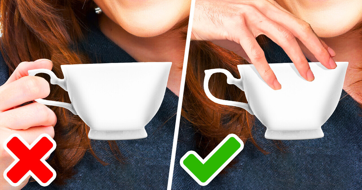 Pare de segurar a bebida de maneira errada e 17 coisas com benefícios escondidos