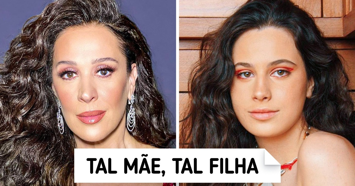 12 Filhas de musas brasileiras que herdaram a beleza e o carisma de suas mães 12 Filhas de musas brasileiras que herdaram a beleza e o carisma de suas mães