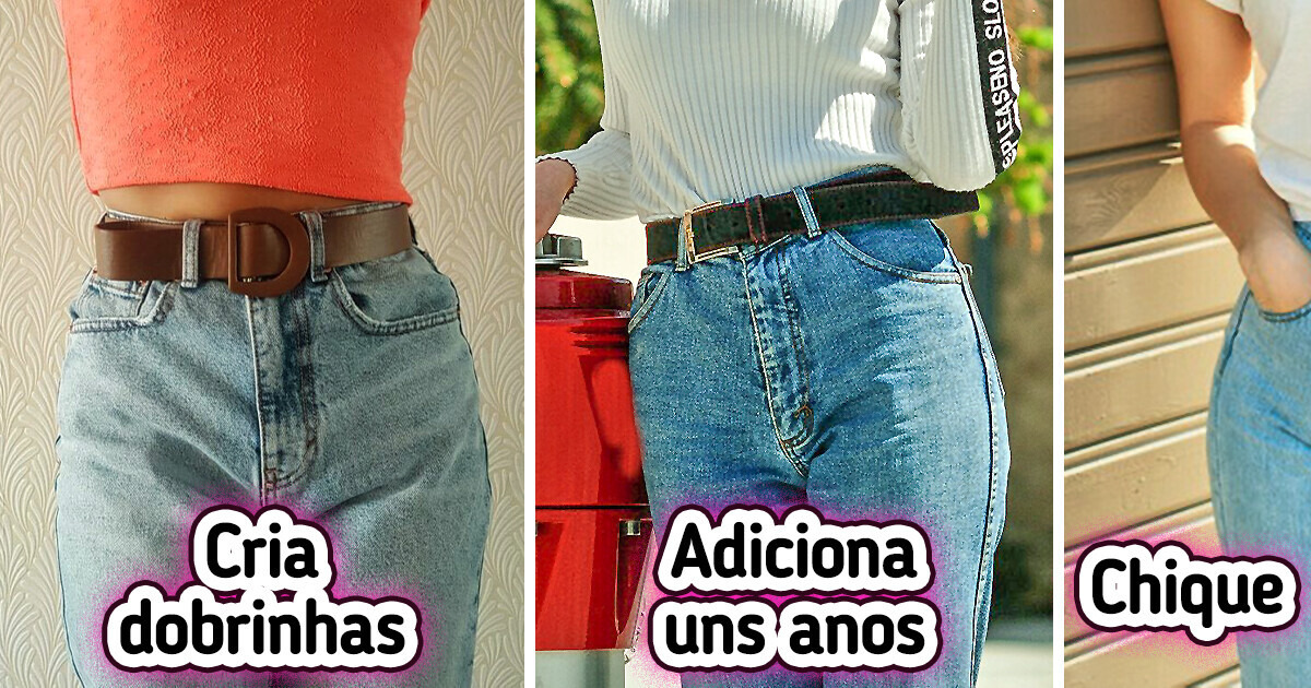 14 Erros que fazem um jeans parecer ridículo, mas nós sabemos como corrigi-los 14 Erros que fazem um jeans parecer ridículo, mas nós sabemos como corrigi-los