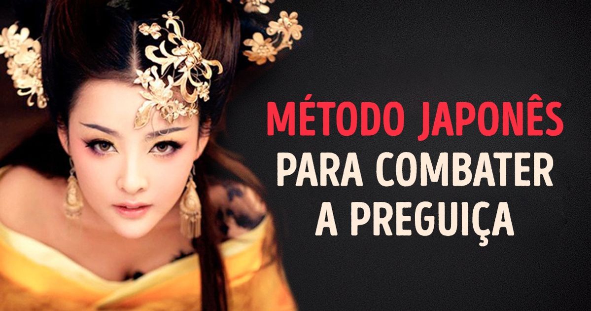 Método japonês para combater a preguiça: a regra do minuto