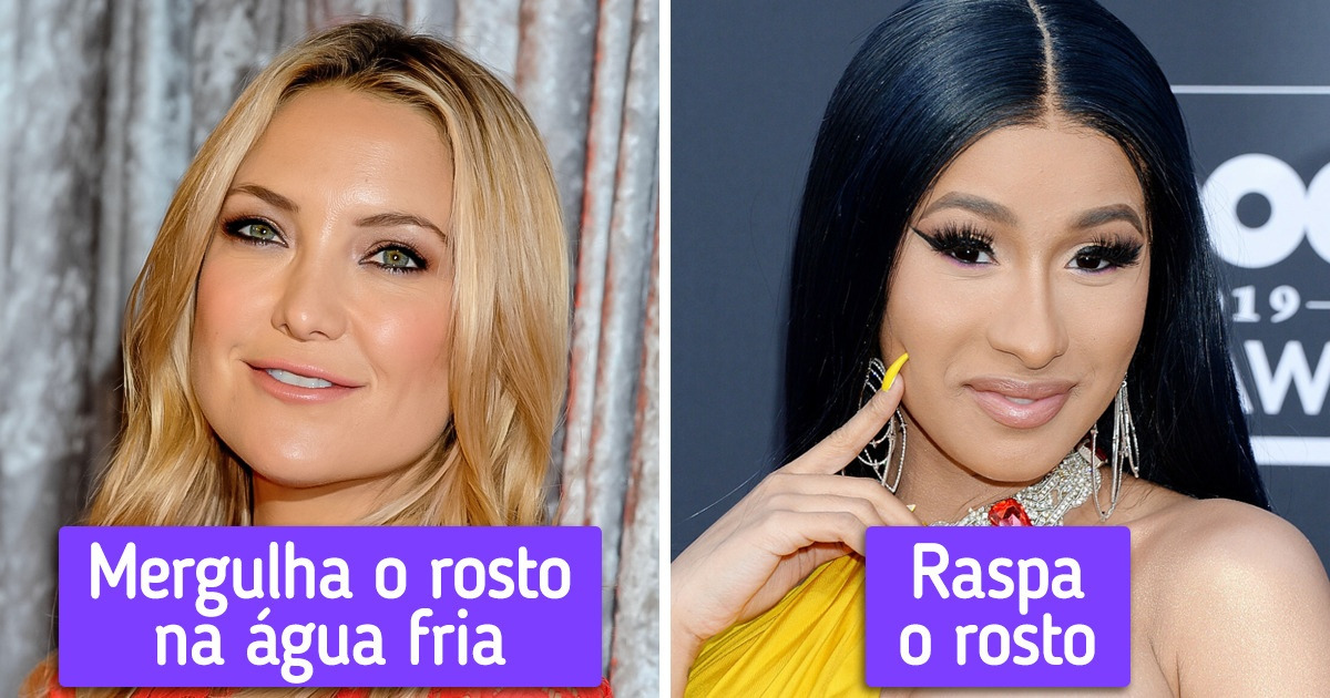 11 Dicas de beleza das famosas que parecem uma loucura, mas poderiam ajudá-la a ficar ainda mais linda