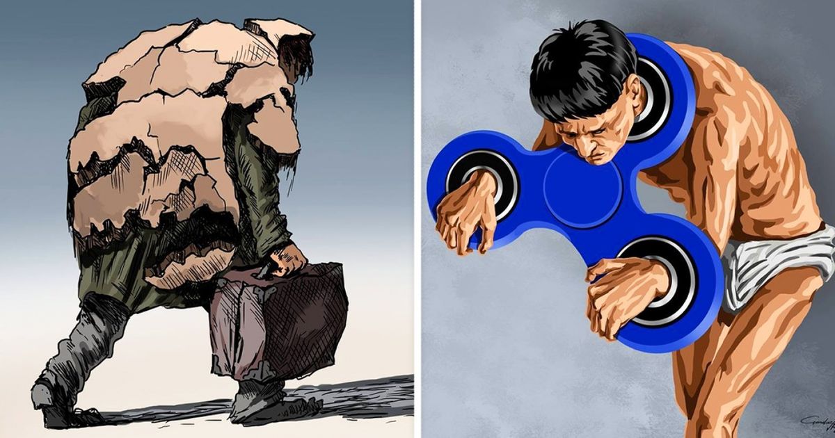 As obras incríveis de um artista que teve de fugir do próprio país para poder se expressar