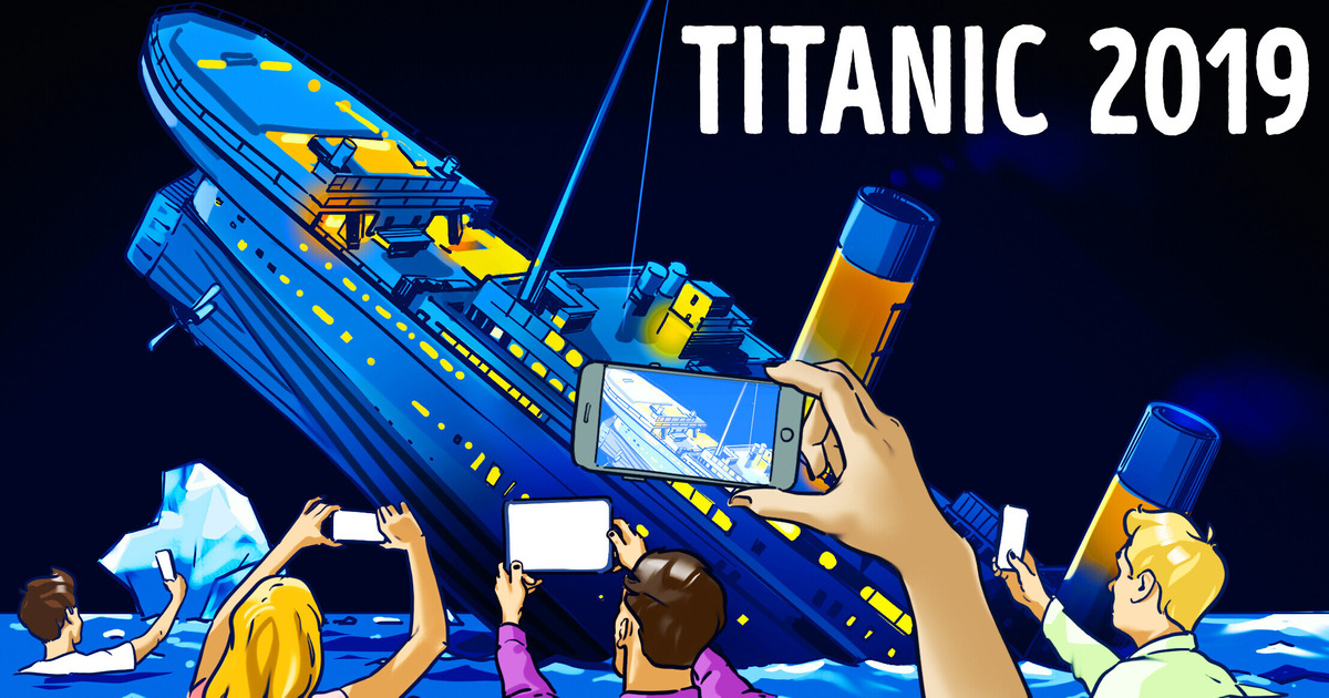 E se o Titanic afundasse hoje?