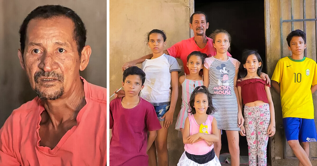 Pai solo de 7 filhos dá desabafo emocionante que quebrou a internet Pai solo de 7 filhos dá desabafo emocionante que quebrou a internet