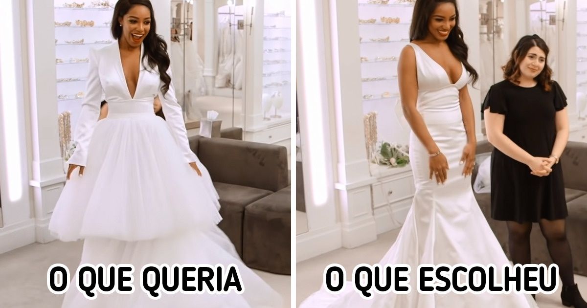Revelamos 10 erros que você deve evitar na hora de escolher um vestido de noiva