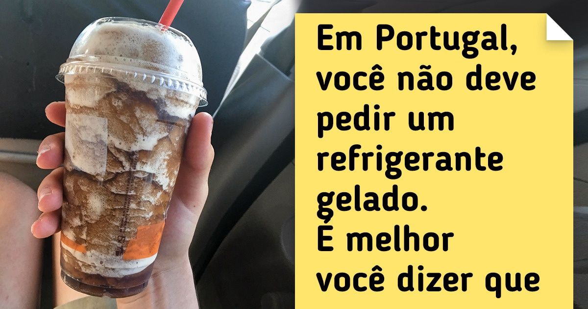 10 Expressões brasileiras que é melhor evitar ao visitar Portugal (para o seu próprio bem) 10 Expressões brasileiras que é melhor evitar ao visitar Portugal (para o seu próprio bem)