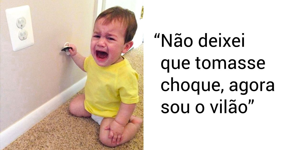 19 Motivos engraçados que levaram crianças pequenas às lágrimas