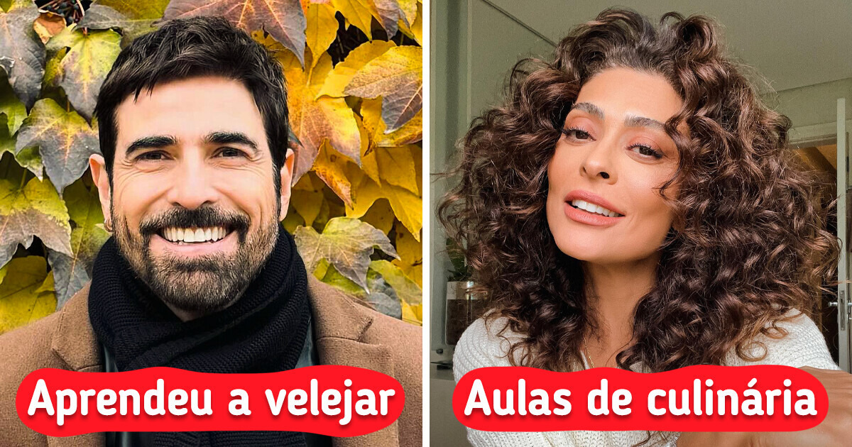 8 Famosos brasileiros que mergulharam tanto em seus personagens que dominaram novas habilidades 8 Famosos brasileiros que mergulharam tanto em seus personagens que dominaram novas habilidades