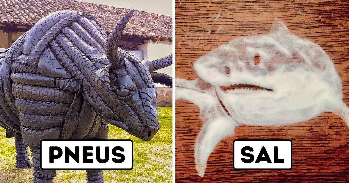 20 Pessoas que transformam qualquer coisa em arte