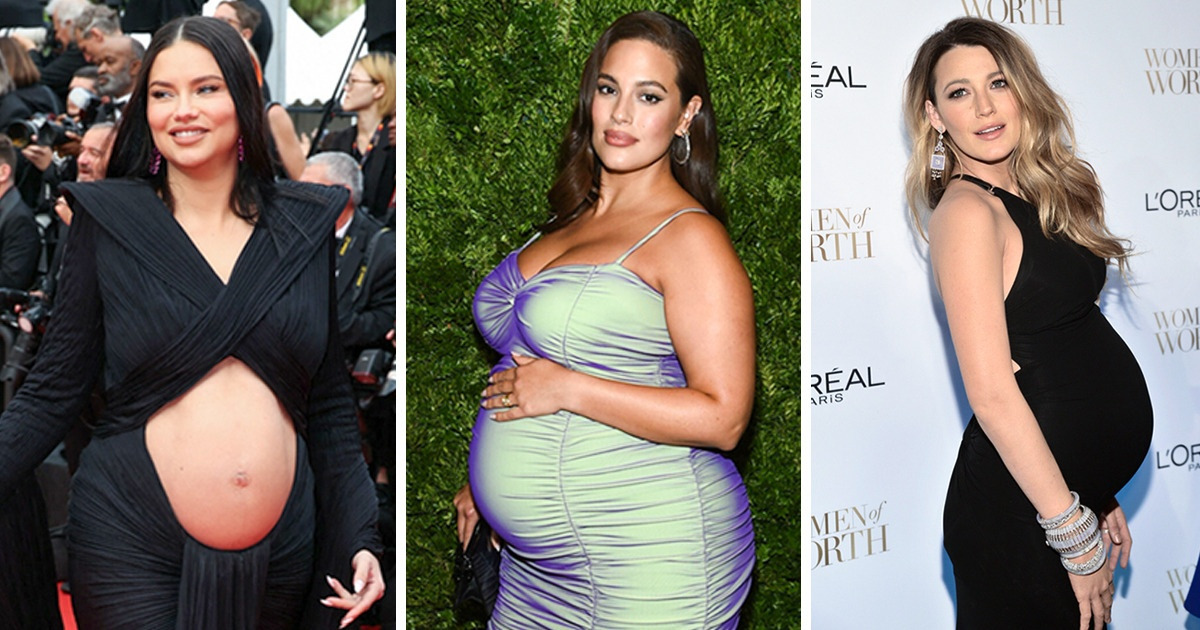 15 Estrelas que optaram por roupas estilosas quando grávidas e ficaram ainda mais deslumbrantes