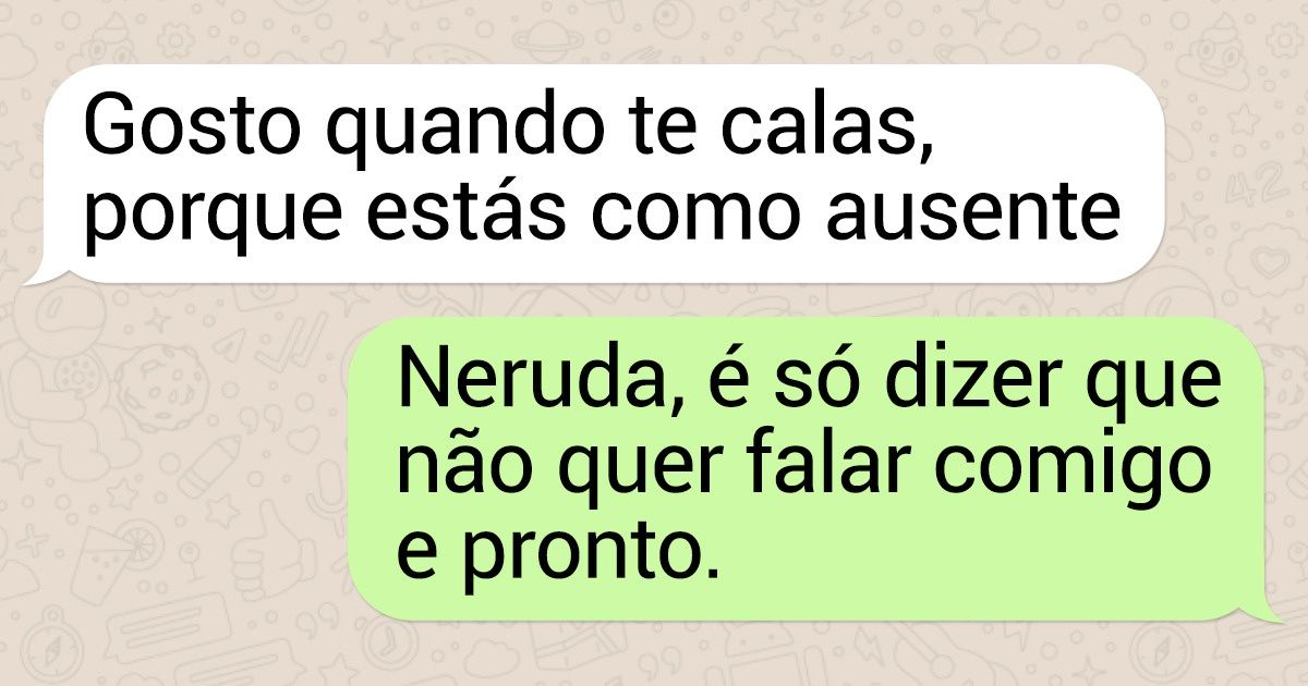 Como seriam as conversas com alguns dos escritores mais famosos do mundo no passado se eles tivessem WhatsApp Como seriam as conversas com alguns dos escritores mais famosos do mundo no passado se eles tivessem WhatsApp