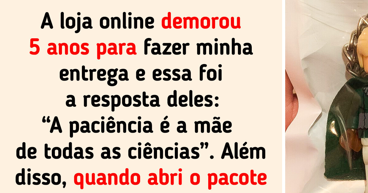 Jovem recebe compra pela internet 5 anos depois e fica surpresa com o conteúdo