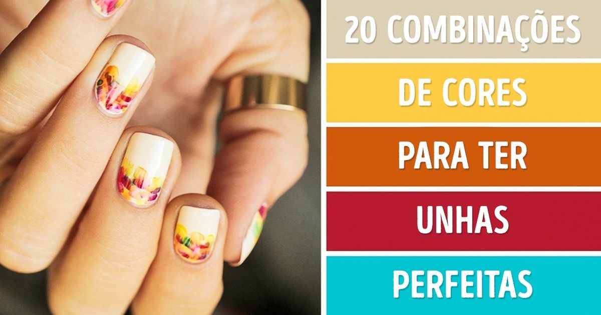 20 combinações de esmaltes para ter unhas perfeitas
