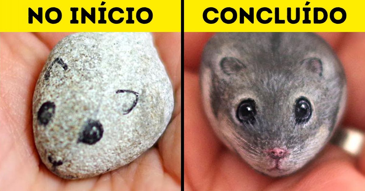 Artista japonesa transforma pedras em animaizinhos que você vai querer ter em suas mãos para sempre Artista japonesa transforma pedras em animaizinhos que você vai querer ter em suas mãos para sempre